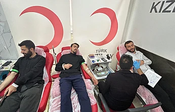 HÜDA PAR'dan kan bağışı etkinliği