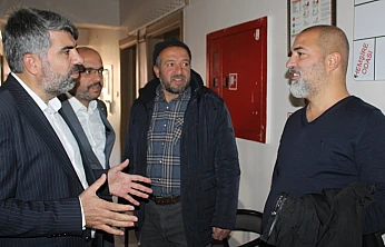 HÜDA PAR heyetinin Alacakaya ziyareti