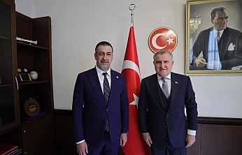 Işıkver, Bakan Bak ve Uraloğlu ile görüşerek her iki bakanlıktan taleplerde bulundu