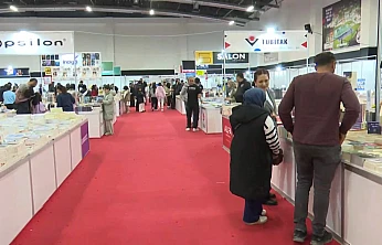 Kitap Fuarı ziyaretçilerini ağırlıyor