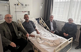 Milletvekili Açıkkapı'dan hastalara moral ziyareti