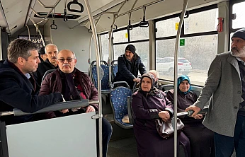 Milletvekili Nazırlı esnaf ve vatandaşlarla buluştu