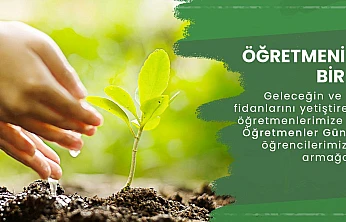'Öğretmenim İçin Bir Fidan' kampanyası