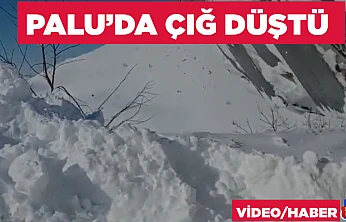 Palu'da çığ düşen yol trafiğe açıldı