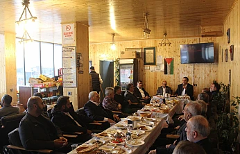 Ramanlı, pancar üreticileri ile bir araya geldi