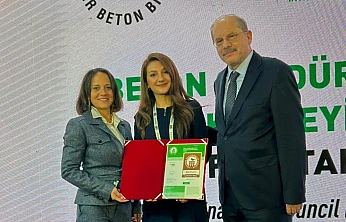 Seza Çimento'nun çevreci yaklaşımı uluslararası arenada tescillendi