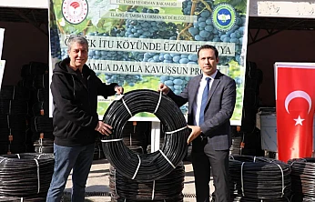 Üzümler suya damla damla kavuşsun projesi hayat buldu!