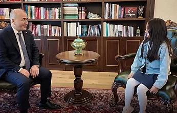 Vali Hatipoğlu, Küçük Eylül Mina'nın hayalini gerçekleştirdi