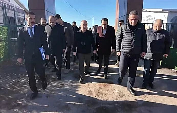 Vali Hatipoğlu, projeyi yerinde inceledi