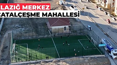 Elazığ'da spor altyapısı güçlenmeye devam ediyor: Toplam Saha sayısı 69'a ulaştı