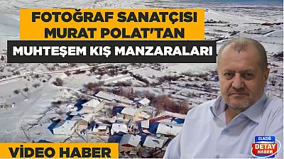 Fotoğraf sanatçısı Murat Polat'tan muhteşem kış manzaraları