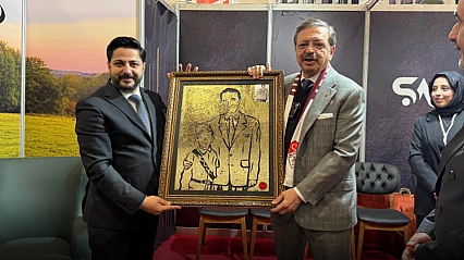 Başkan Şenol Arslan'dan Hisarcıklıoğlu'na Elazığ hatırası