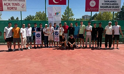 18 Yaş Altı Türkiye Takım Şampiyonası 2. aşama tenis turnuvası tamamlandı