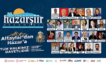 '28. Uluslararası Hazar Şiir Akşamları' başlıyor