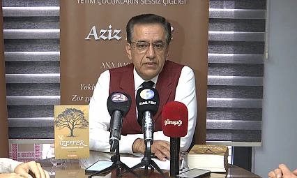 Av. Aziz Dinç yeni kitabı 'İzeffer'i tanıttı