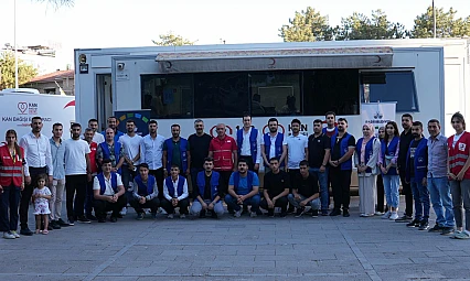 Elazığ Belediyesi Gençlik Meclisi tarafından kan bağışı desteği