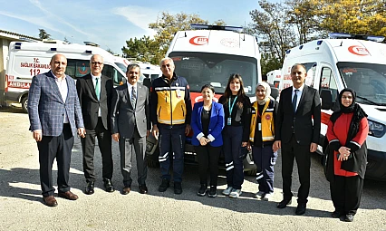 Elazığ'da acil sağlık filosu güçleniyor