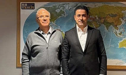 ETSO Başkan Adayı Ahmet Ballıca, Ankara'da Celal Koloğlu'nu ziyaret etti