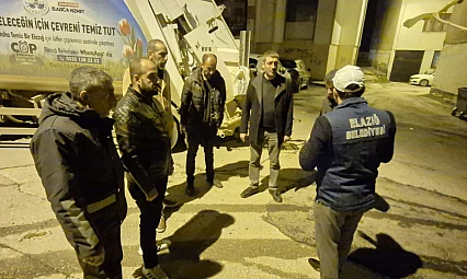 Hizmet-İş Sendikası'ndan gece vardiyasına moral ziyareti