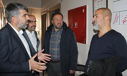 HÜDA PAR heyetinin Alacakaya ziyareti