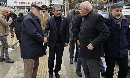 Milletvekili Keleş, esnaf ve vatandaşla bir araya geldi