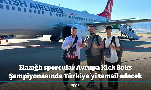 Elazığlı sporcular Avrupa Kick Boks Şampiyonasında Türkiye'yi temsil edecek