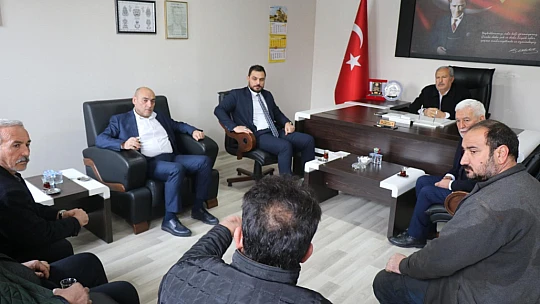 MHP Adayı Aygen Esnaf Odalarını Ziyaret Etti