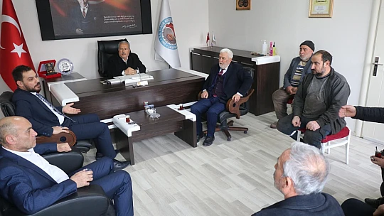 MHP Adayı Aygen Esnaf Odalarını Ziyaret Etti