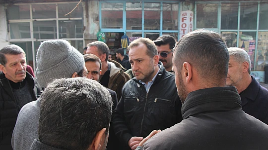 Milletvekili Ağar, Palu'da depremzedelerle bir araya geldi