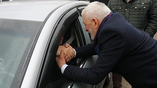 MHP Adayı Aygen Esnaf Odalarını Ziyaret Etti