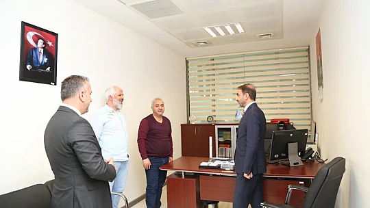 Başkan adayı Duran'dan resmi kurum ve esnaf ziyareti