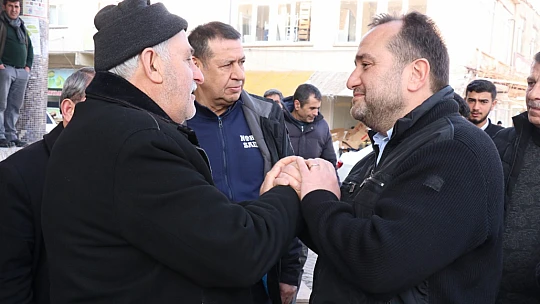 Milletvekili Ağar, Palu'da depremzedelerle bir araya geldi