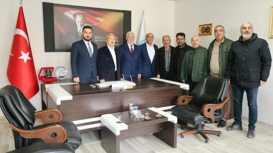 MHP Adayı Aygen Esnaf Odalarını Ziyaret Etti