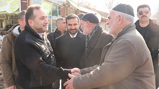Milletvekili Ağar, Palu'da depremzedelerle bir araya geldi