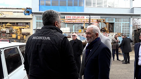 Aygen: Üreten bir Elazığ için elimizden geleni yapacağız