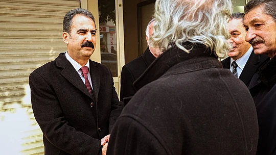 İYİ Parti heyetinden esnaf ziyareti