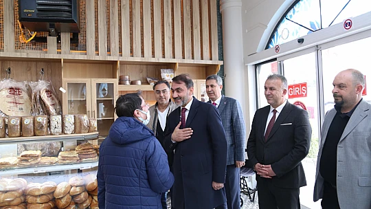 Başkan adayı Duran'dan resmi kurum ve esnaf ziyareti