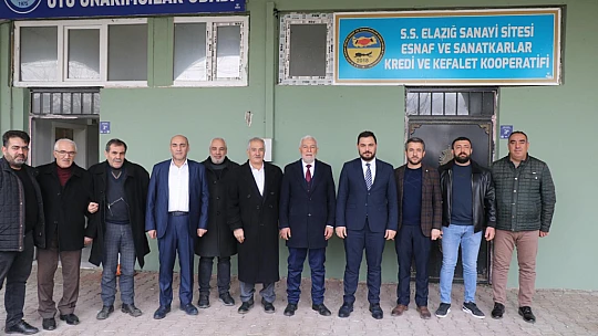 MHP Adayı Aygen Esnaf Odalarını Ziyaret Etti