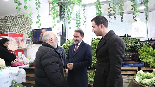 Başkan adayı Duran'dan resmi kurum ve esnaf ziyareti