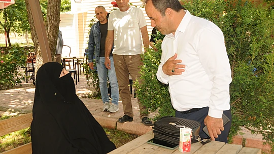 Başkan Yılmaz Huzurevi sakinlerini ağırladı