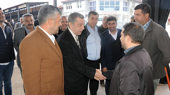 Başkan Adayı Şekerdağ'dan Sebze Hali esnafına ziyaret