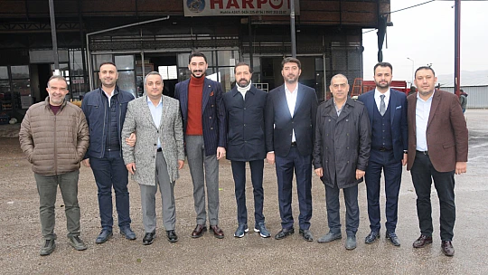 Başkan Adayı Şekerdağ'dan Sebze Hali esnafına ziyaret