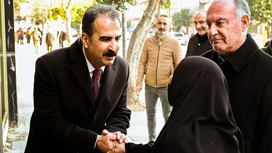 İYİ Parti heyetinden esnaf ziyareti