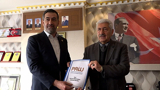 MHP Heyetinden Palu Der'e ziyaret