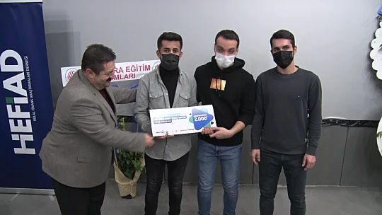 Ödül töreni düzenlendi