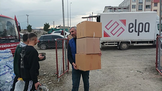 Elazığ'dan Kahramanmaraş'a kadınlar gününde kadın dayanışması