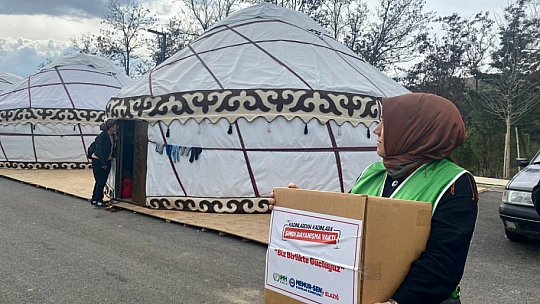 Elazığ'dan Kahramanmaraş'a kadınlar gününde kadın dayanışması