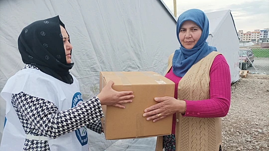 Elazığ'dan Kahramanmaraş'a kadınlar gününde kadın dayanışması