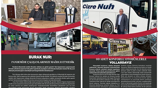 Özlemleri sevgiye dönüştüren kuruluş, Cizre Nuh Otobüs İşletmeciliği