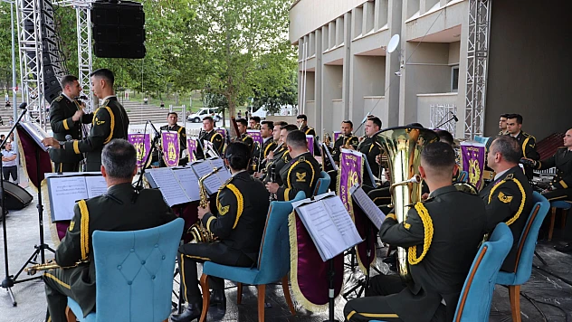 2. Ordu Bando Komutanlığı konseri büyüledi